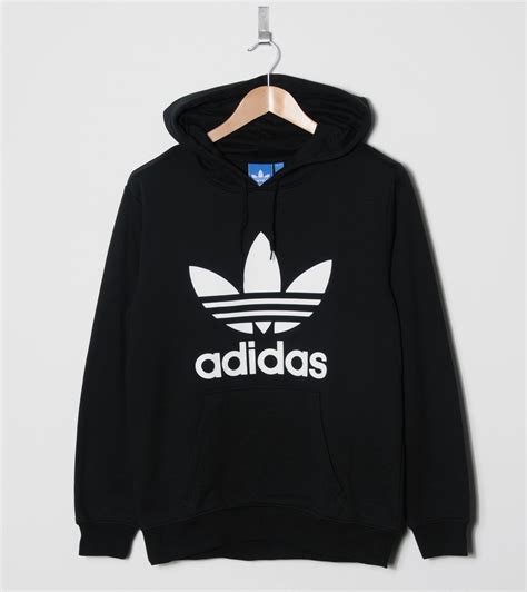 adidas trefoil hoodie rasta.